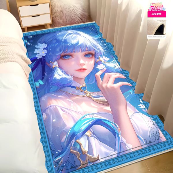 【海外代購】阿喵畫社 回眼 花海神裡綾華 8k超大高清裝飾畫 滑鼠墊 床頭地墊 午睡毛毯 