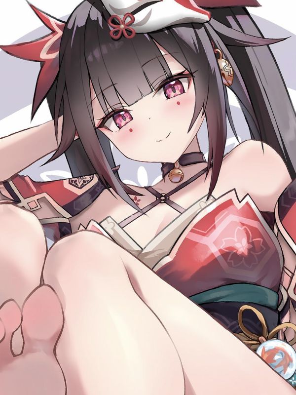 【海外代購】星空《坐姿花火》崩壞星穹鐵道裝飾畫 