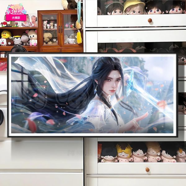 【海外代購】阿喵畫社 執劍 陸雪琪 8k主題高清裝飾畫 床頭地墊 滑鼠墊 冰箱貼 