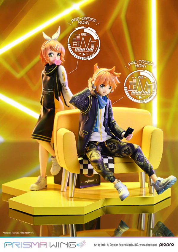【預定】PRISMA WING PW 1/7 Piapro Characters 鏡音連 Art by lack PWPCL-04 