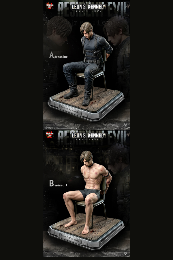 【預定】Raccoon City SUPER HERO 生化危機9安魂曲 第一彈 里昂·斯科特·肯尼迪 