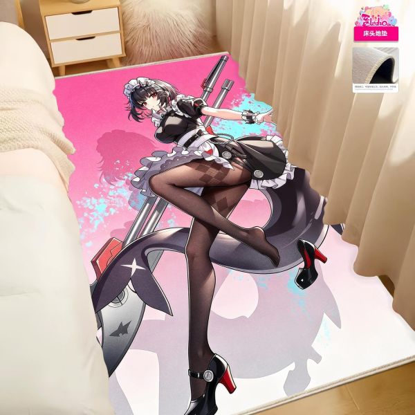 【海外代購】阿喵畫社 玫粉 艾蓮・喬鯊魚妹 展館級12k收藏超清精裱畫 床頭地墊 