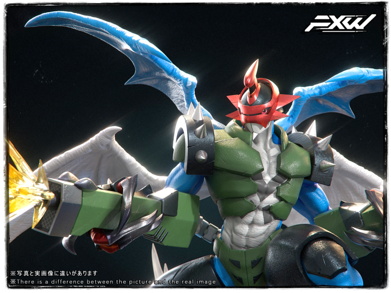 【預定】FXW 數碼寶貝 合體進化 機甲龍獸 