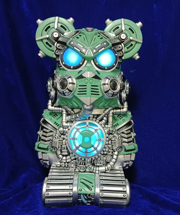 【預定】後德 綠，黃，藍色3款機甲戰熊 