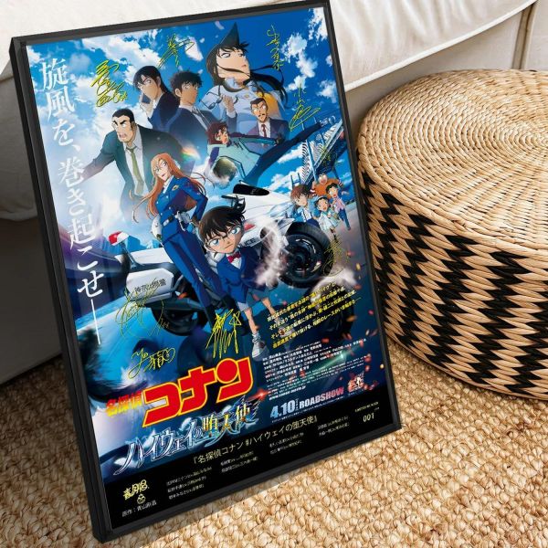 【海外代購】千鳥社《名偵探柯南：高速公路的墮天使》聲優畫 