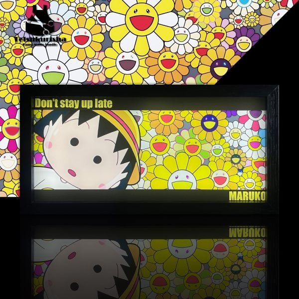 【海外代購】手造社 Tetsukurisha 村上隆風 櫻桃小丸子 桌面電氣燈 