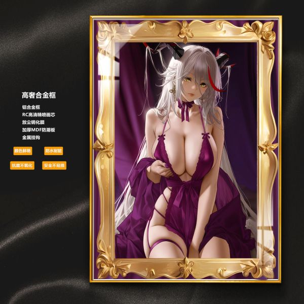 【海外代購】阿喵畫社 紫韻 埃吉爾 8k滿印超大高清裝飾畫 午睡毛毯 護腕滑鼠墊 