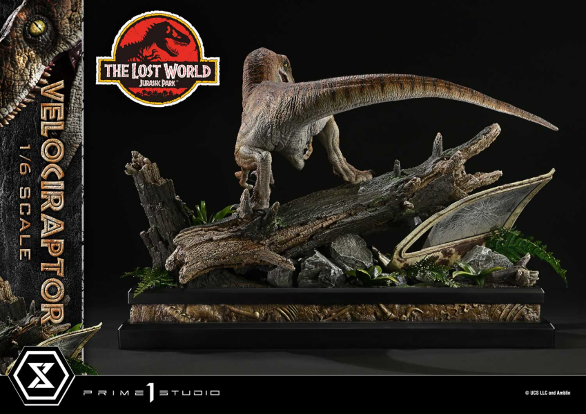 【預定】Prime 1 Statue P1S 1/6 侏羅紀公園2 失落的世界 迅猛龍 標準版 LMCJWF-03 & 特典版 LMCJWF-03S 