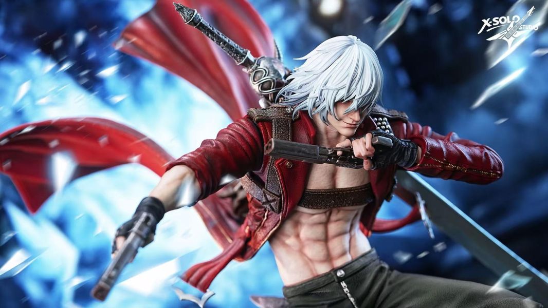 【預定】X-SOLO 鬼泣3但丁雕像 