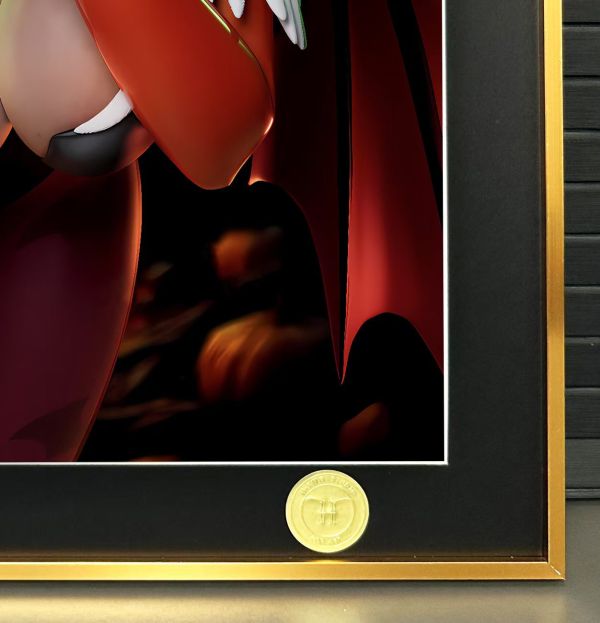 【海外代購】H2 小惡魔蒂法 tifa最終幻想裝飾畫 