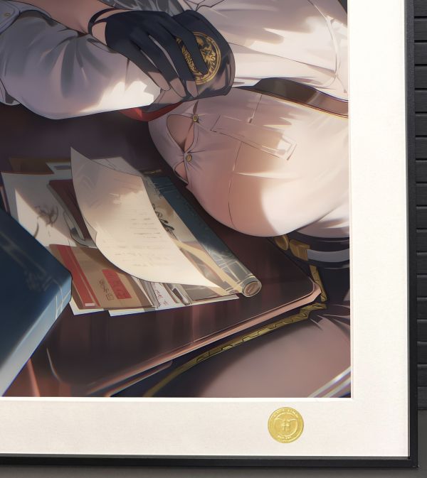 【海外代購】H2 《瞌睡贊妮》鳴潮Zani莫塔里員工Wuthering Waves裝飾畫 