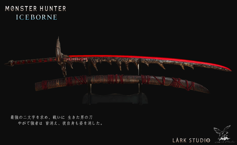 【預定】雲中山雀 Monster hunter武器系列 1/2怪物獵人太刀 