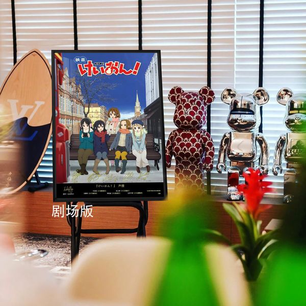 【海外代購】千鳥社 《輕音少女》 K-ON平澤唯秋山澪田井中律琴吹巖中野梓聲優裝飾畫 