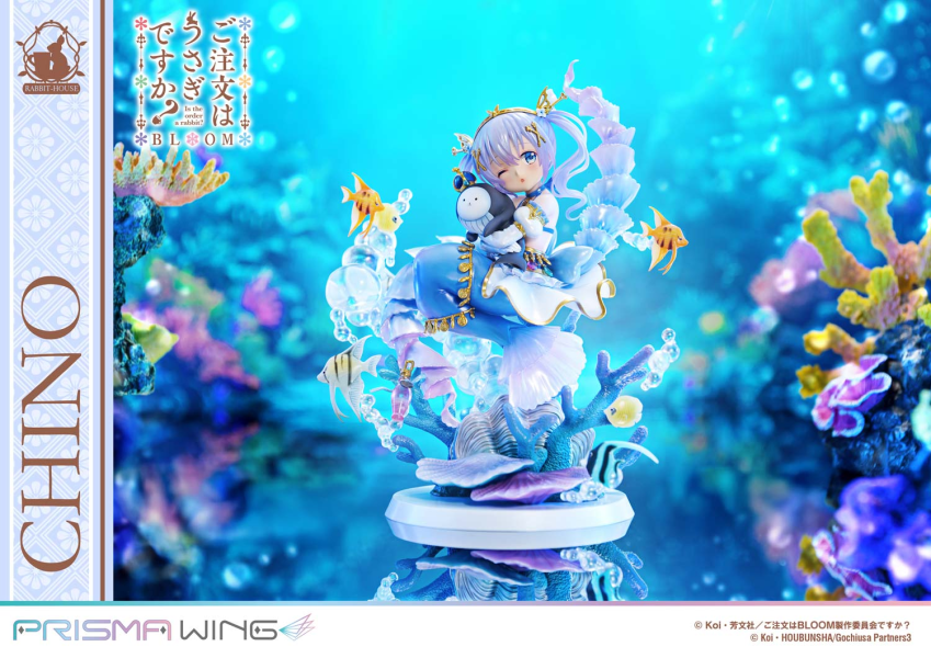 【預定】Prisma Wing PW 1/7 請問您今天要來點兔子嗎 BLOOM 人魚姬 智乃 標準版 PWGOUB-02 & 特典版 PWGOUB-02S 