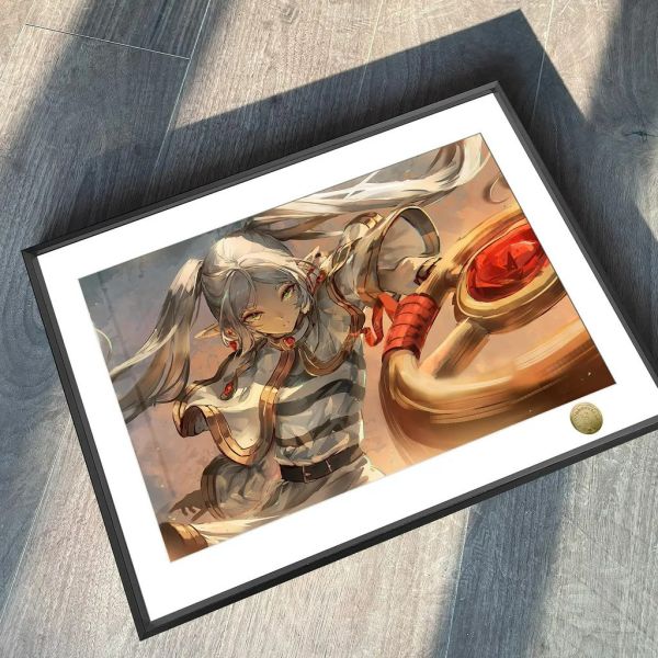 【海外代購】皇呱 《大魔法使芙莉蓮》葬送的芙莉蓮裝飾畫午睡毯 地毯 