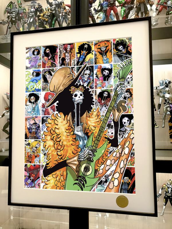 【海外代購】星空 《成長之路布魯克》魯夫娜美羅賓海賊王索隆山治喬巴onepiece動漫裝飾畫 