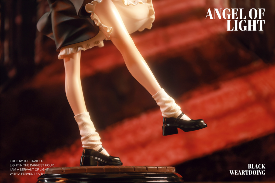 【預定】WeArtDoing WAD Angel of Light-Black  光之少女 靈光 