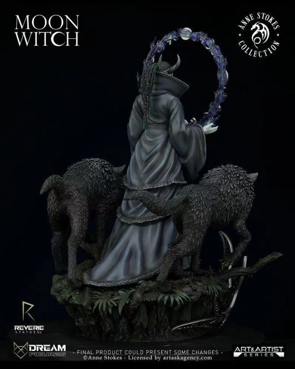 【海外代購】Dream Figures Anne Stokes 藝術家系列 月亮女巫 
