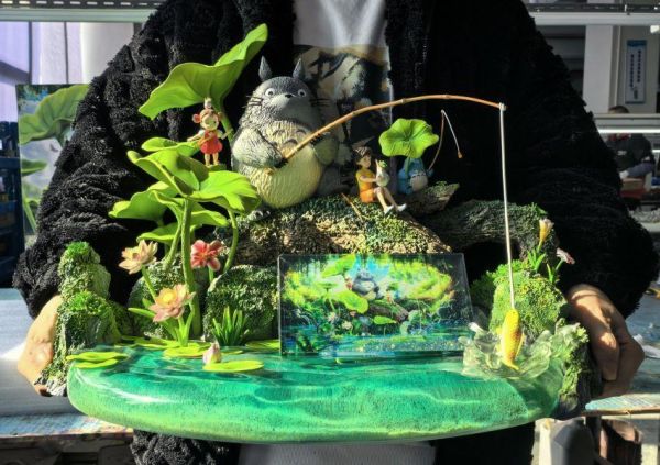 【海外代購】物語 回憶系列 第一彈荷塘龍貓 