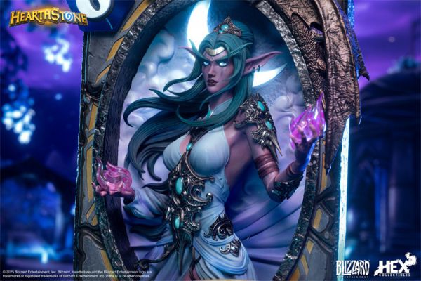【預定】Blizzard 暴雪遊戲 官方正版週邊 爐石傳說 泰蘭德·語風卡牌藝術雕像 