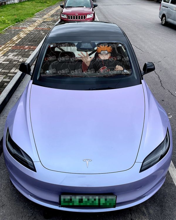 【海外代購】千鳥社 《汽車前擋遮陽 佩恩》 夏季汽車遮陽防曬前擋開車二次元火影忍者天道佩恩輪迴眼Naruto 