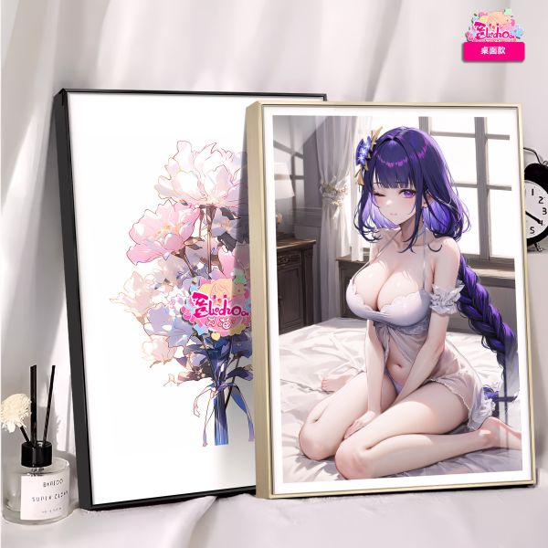 【海外代購】阿喵畫社 入睡前奏 雷電將軍 8k超大高清裝飾畫 