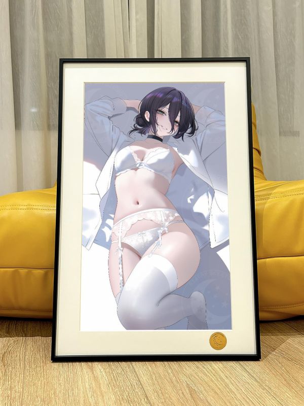 【海外代購】星空 《內衣蕾塞》Chainsaw Man電鋸人Reze瑪奇瑪早川秋電次鏈鋸人動漫裝飾畫 