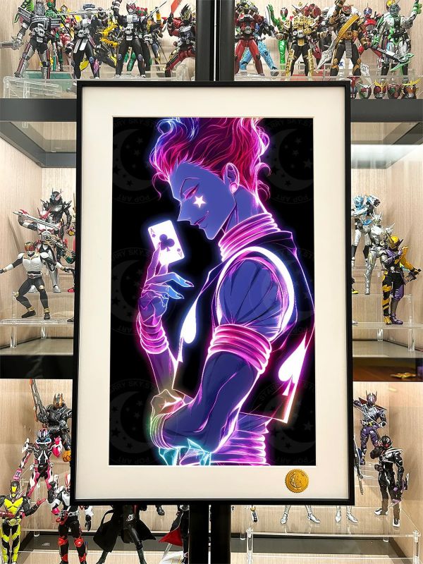 【海外代購】星空《西索》Hisoka全職獵人裝飾畫 