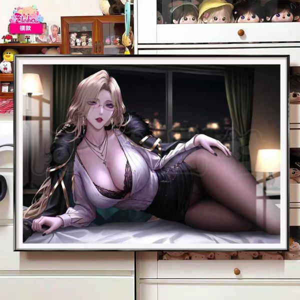 【海外代購】阿喵畫社 黑絲 卡米利安 無期迷途新品8k主題高清裝飾畫 滑鼠墊  午睡毛毯  冰箱貼 