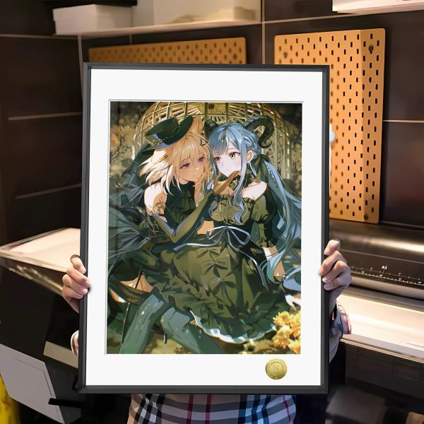 【海外代購】皇呱 《初華祥子CP》 BanG Dream!少女樂團豐川祥子三角初華CP週邊裝飾畫 午睡毯 地毯 