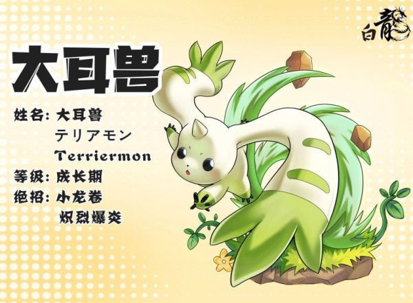 『海外代購』白龍 數碼寶貝馴獸師第二彈 大耳獸 