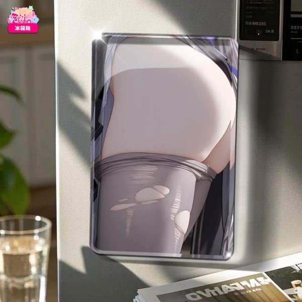 【海外代購】阿喵畫社 動漫冰箱貼第五十彈大黑塔純享版 星穹鐵道高透壓克力磁吸冰箱貼 