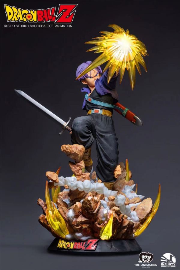 【海外代購】【56.5CM】開天 1/4《龍珠Z》未來戰士 特蘭克斯 