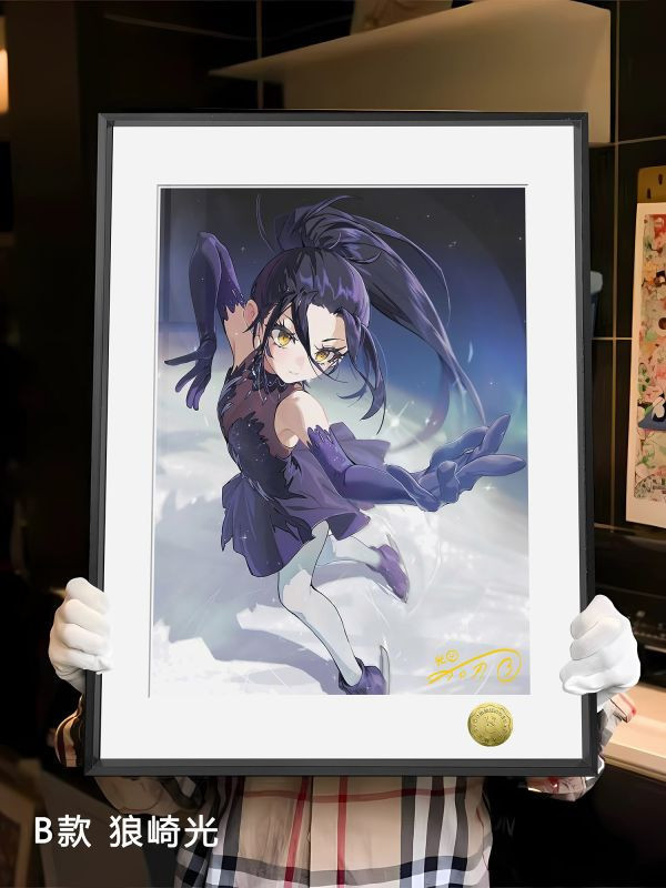 【海外代購】皇呱 《結束祈&狼崎光》金牌得主冰舞的祈願裝飾畫 