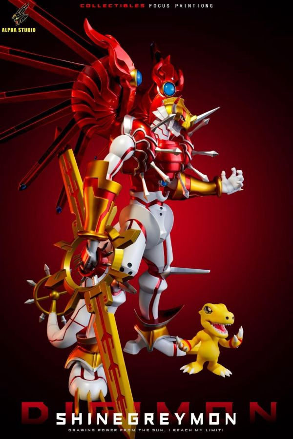 【預定】Alpha 數碼寶貝拯救者 閃光暴龍獸 