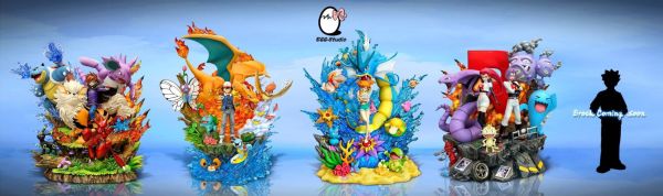 【系列代購】EGG 阿蛋 人物系列 寶可夢四人組 01~04 