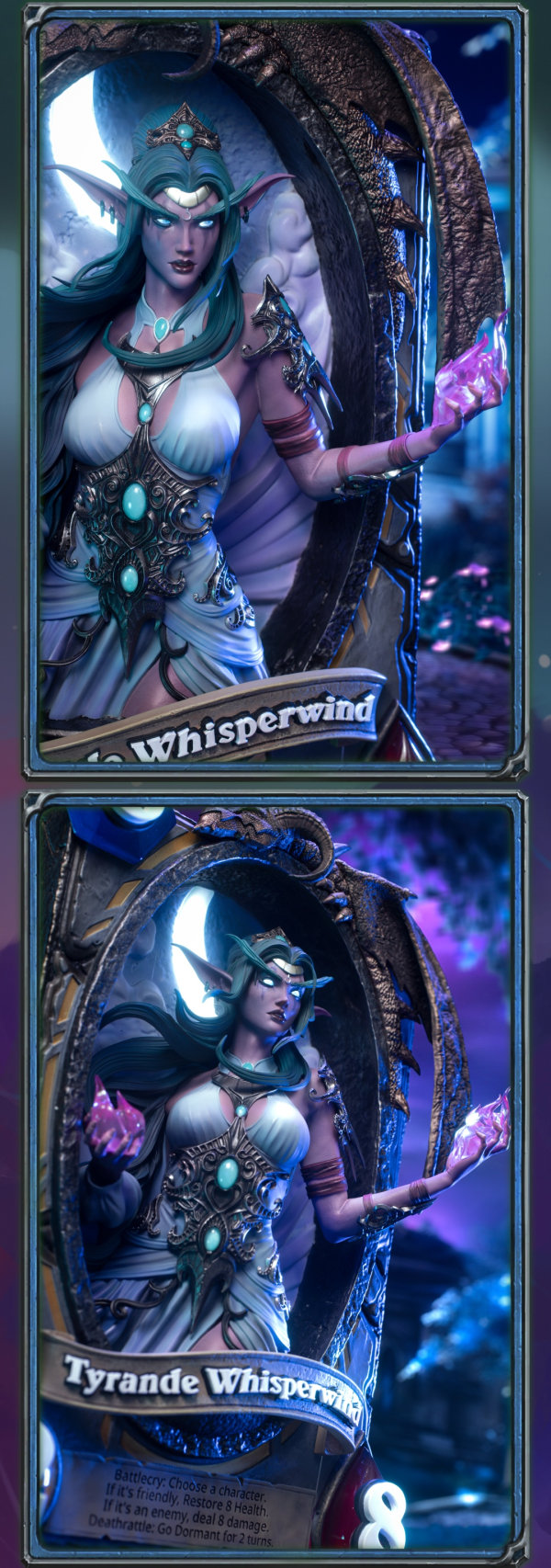 【預定】HEX Blizzard 暴雪 爐石戰記 泰蘭德語風 卡牌藝術 