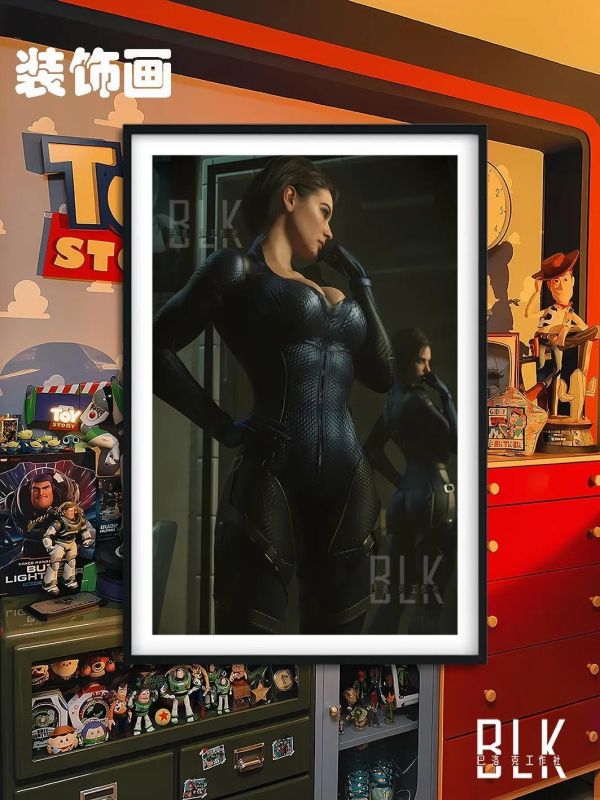 【海外代購】巴洛克 《吉爾》Jill瓦倫蒂安生化危機裝飾畫冰箱貼 