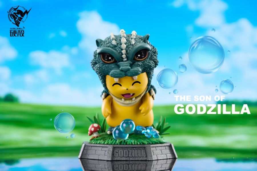 【預定】硬殻 變皮cos大怪獸系列迷你拉 哥吉拉之子 