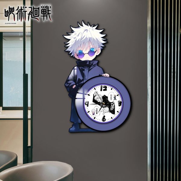【海外代購】阿喵畫社 唯我獨尊 五條悟 新品發布咒術回戰鐘錶裝飾畫 