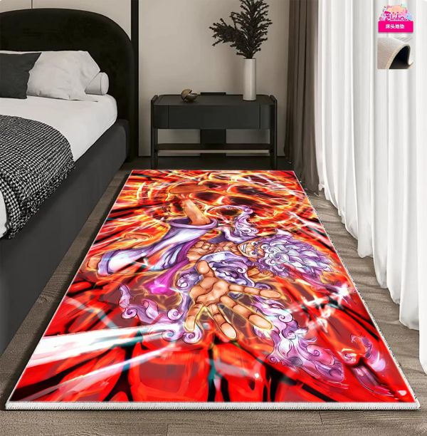 【海外代購】阿喵畫社 五檔 太陽神尼卡路飛爆炸巨拳 海賊王新品異形套組裝飾畫 床頭地墊 發光滑鼠墊 冰箱貼 