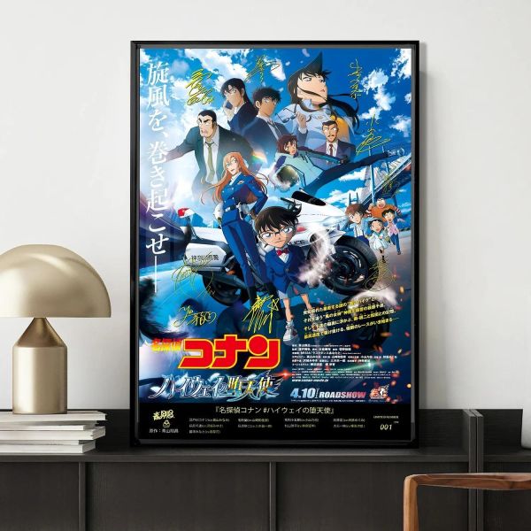 【海外代購】千鳥社《名偵探柯南：高速公路的墮天使》聲優畫 