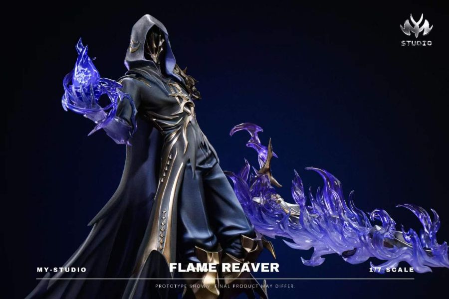 【預定】沐瑤 海外私訂雕像 黑厄 Flame Reaver 盜火行者 