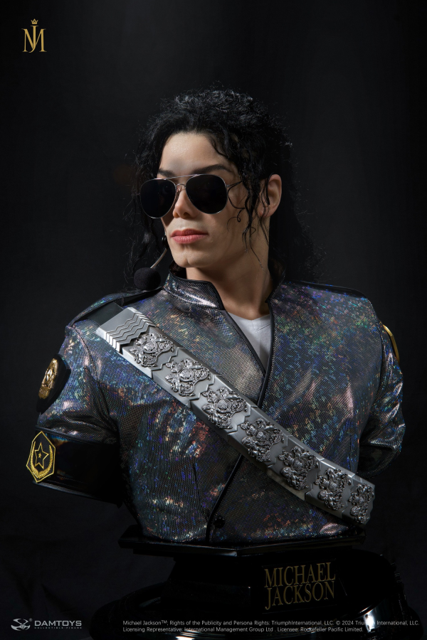 【預定】DAMTOYS 1/1 Michael.傑克遜 危險之旅 超真實名人肖像 