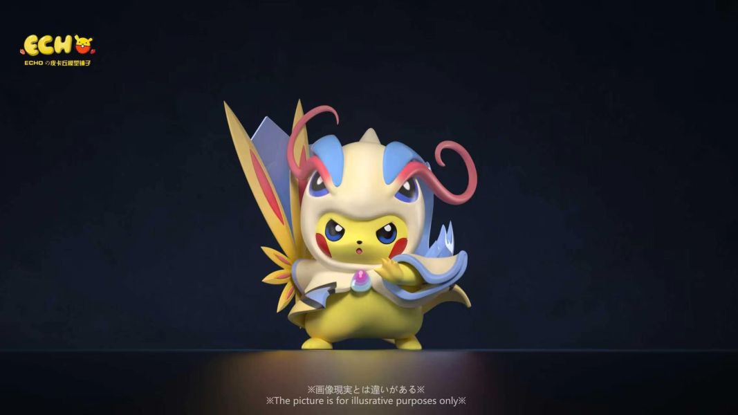 【預定】ECHO 皮卡丘模型鋪子 皮模鋪 美娜斯變裝皮卡丘 