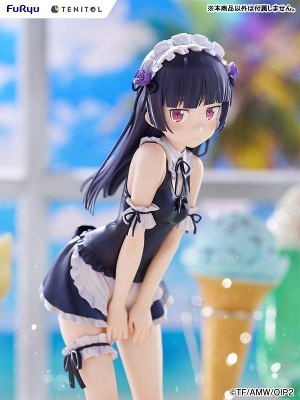 【預定】FuRyu TENITOL TALL 我的妹妹哪有這麼可愛 新垣綾瀨 高坂桐乃 黒貓 泳裝女僕Ver. 