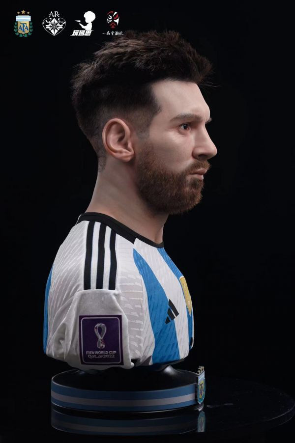 【海外代購】AR 玩域思 阿根廷國家隊正版授權 利昂內爾·梅西Lionel Messi 1:1胸像 