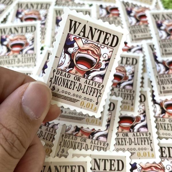 【海外代購】集品 海賊王全套人物通緝令小郵冊&郵票貼（珍藏版） 