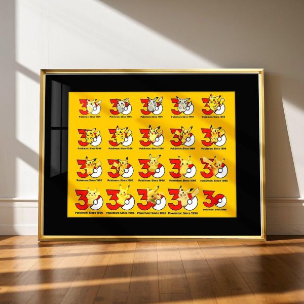 【海外代購】千鳥社 《寶可夢30週年》皮卡丘精靈球午睡毯地毯裝飾畫 午睡毯 地毯 