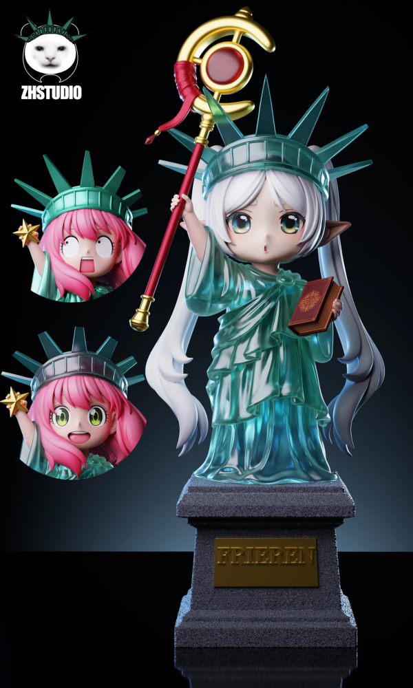 【預定】整活 自由女孩像 